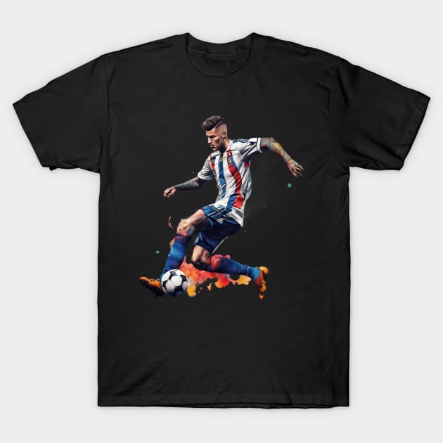 Soccer Football Match T-Shirt by animegirlnft